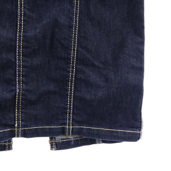 ヒステリック ミディ丈 デニム タイトスカート M インディゴ HYSTERIC レディース