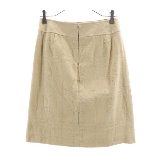 BURBERRY バーバリー 三陽商会 ミニ丈 スカート 38 ベージュ系 レディース