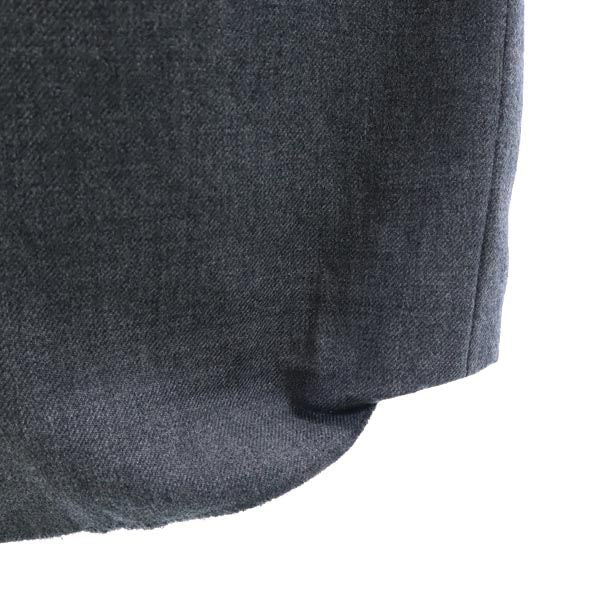 YVES SAINT LAURENT イヴサンローラン 日本製 ウール ロングスカート 38 グレー レディース