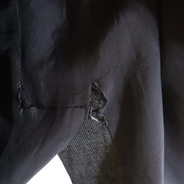 YVES SAINT LAURENT イヴサンローラン 日本製 ウール ロングスカート 38 グレー レディース