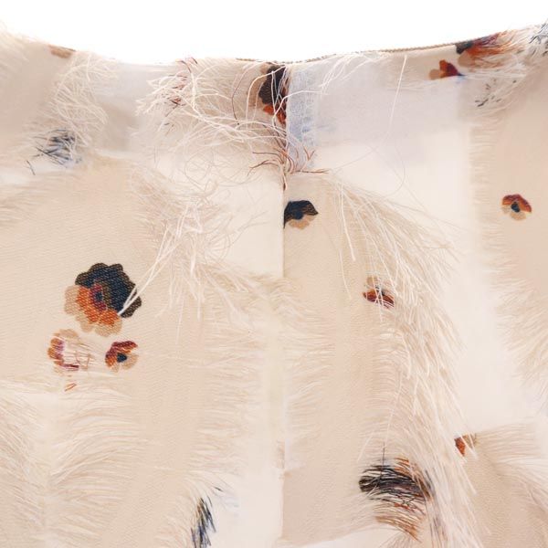 シーバイクロエ 総柄 ミニ丈 スカート 36 ベージュ系 SEE BY CHLOE レディース