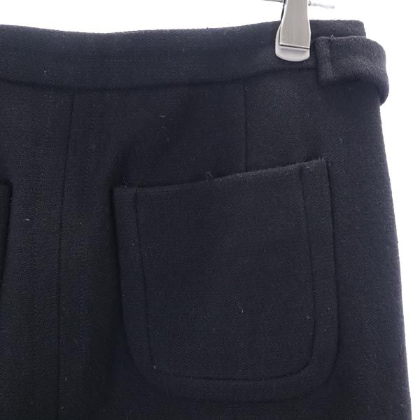 SEE BY CHLOE シーバイクロエ ウールブレンド ミニスカート 38 ブラック レディース