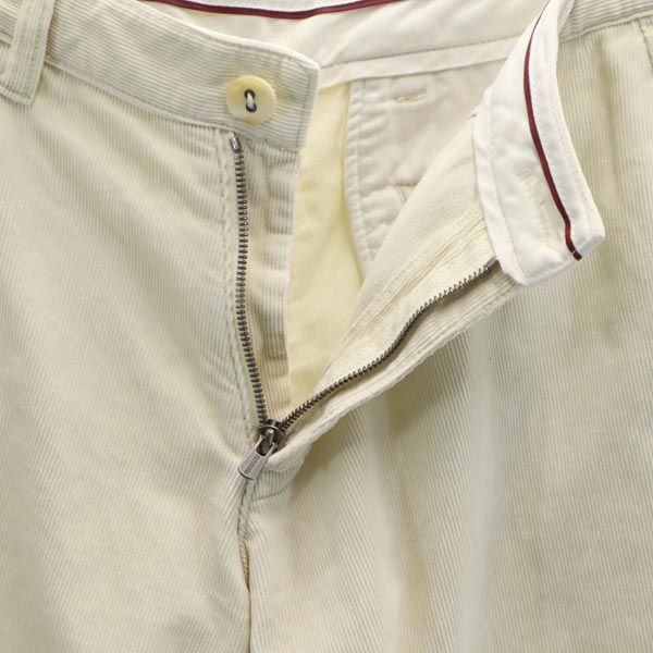 FACTOTUM ファクトタム 日本製 コーデュロイ ショートパンツ w30 アイボリー メンズ