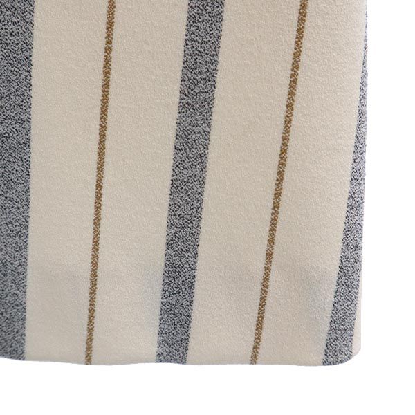 SEE BY CHLOE シーバイクロエ ストライプ柄 ミディ丈 スカート 34 ベージュ×グレー レディース