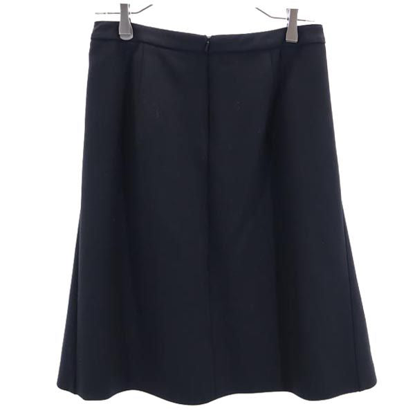 MAX MARA マックスマーラ ミニ丈 フレアスカート 40 黒 レディース