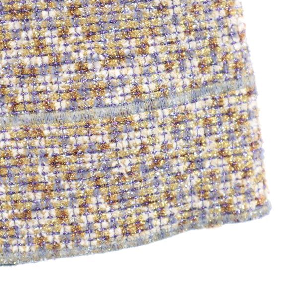 MARC JACOBS マークジェイコブス USA製 ラメ ミニスカート 4 レディース