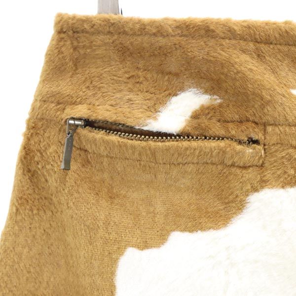 Michael Kors マイケルコース ミニスカート 4 茶系 起毛 レディース