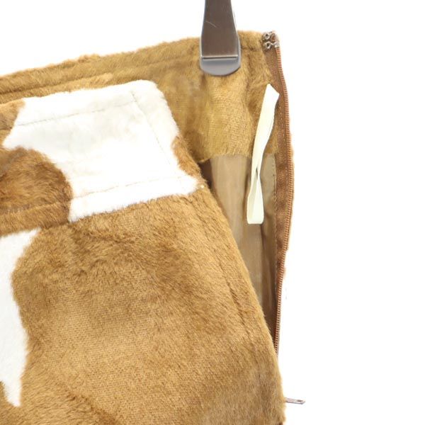 Michael Kors マイケルコース ミニスカート 4 茶系 起毛 レディース