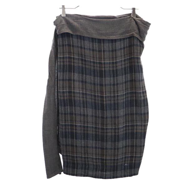 MAX&CO マックスアンドコー ミディ丈 ラップスカート 茶系 レディース