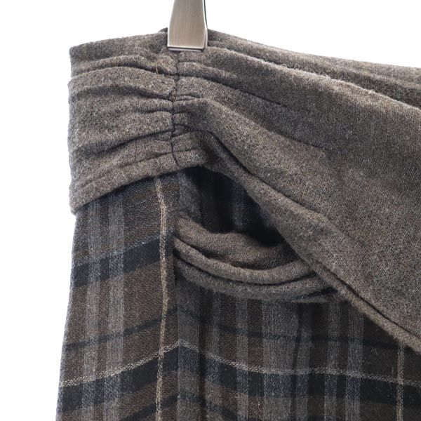 MAX&CO マックスアンドコー ミディ丈 ラップスカート 茶系 レディース