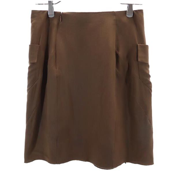 MARNI マルニ イタリア製 ミニスカート 38 ブラウン レディース