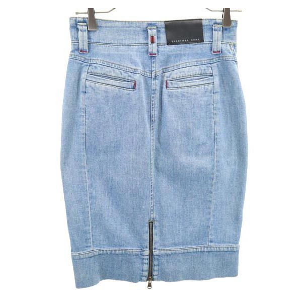 SPORTMAX CODE スポーツマックスコード ミニ丈 デニムスカート 38 レディース