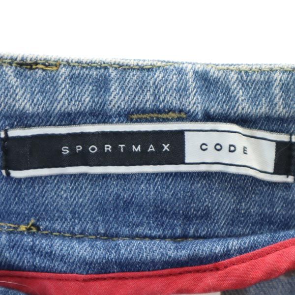 SPORTMAX CODE スポーツマックスコード ミニ丈 デニムスカート 38 レディース