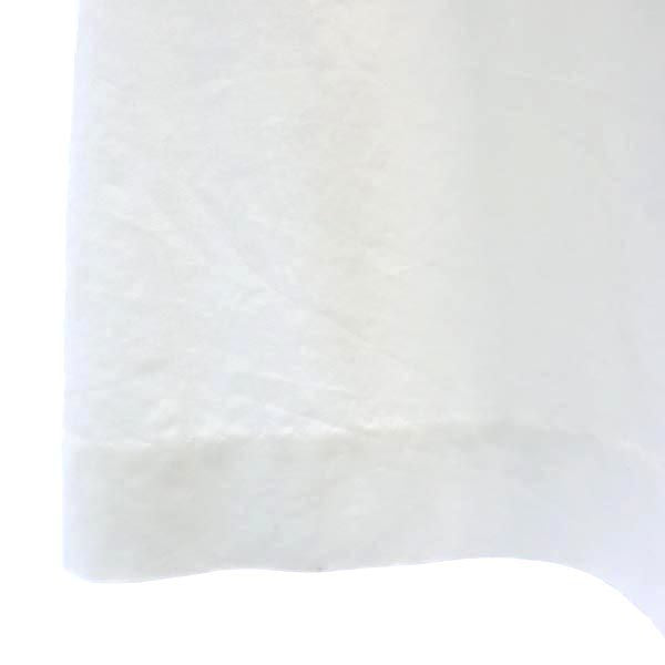 BLUE LABEL CRESTBRIDGE ブルーレーベルクレストブリッジ 三陽商会 リヨセルブレンド ミディ丈 タック スカート 36 白 レディース