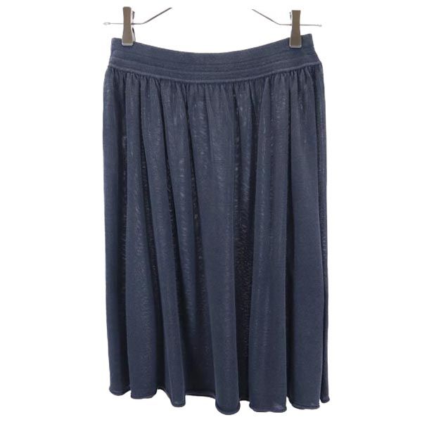 ANTEPRIMA アンテプリマ ミニ丈 スカート 38 黒系 ペチコート付き ウエストゴム レディース