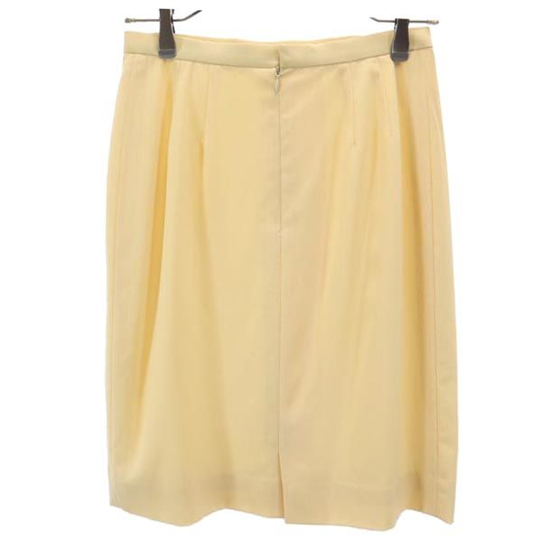 Burberrys バーバリーズ 80s 90s ヴィンテージ ウール ミニ丈 台形 スカート 9 イエロー系 レディース