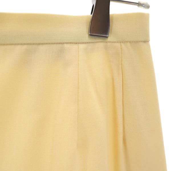 Burberrys バーバリーズ 80s 90s ヴィンテージ ウール ミニ丈 台形 スカート 9 イエロー系 レディース