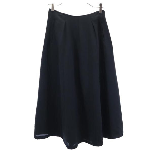 PREFERRED CLASSIX 90s USA製 ロング丈 フレアスカート 10 ブラック レディース