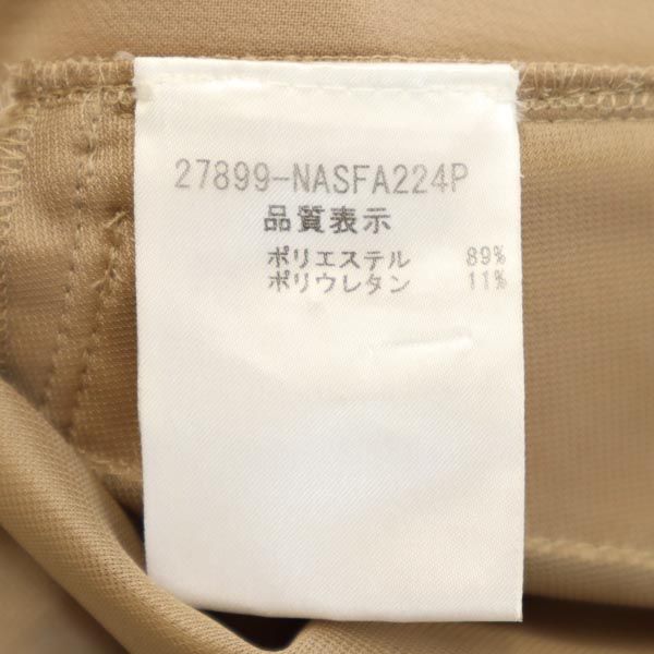 FOXEY NEW YORK フォクシーニューヨーク 日本製 ミニ丈 裾フリル スカート 40 ブラウン系 バックジップ レディース