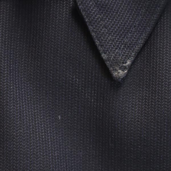 ARMANI COLLEZIONI アルマーニコレッツォーニ ウールブレンド ミニ丈 スカート 38 ネイビー系 ベルト付 レディース