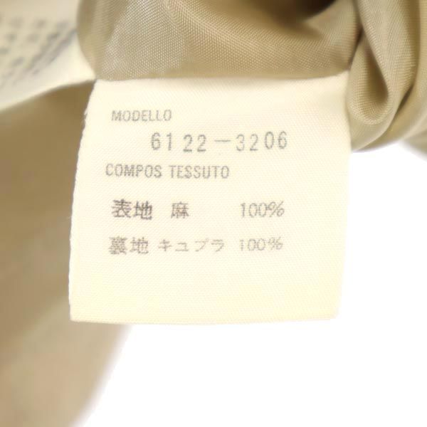 Emporio Armani エンポリオアルマーニ 日本製 ミニ丈 ラップスカート 40 ベージュ系 レディース