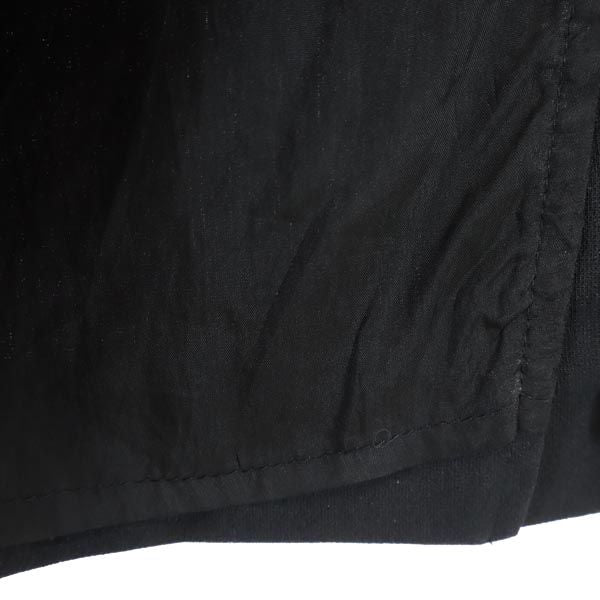 MAX&CO マックスアンドコー ウールブレンド ミニ丈 台形 スカート 42 黒 レディース