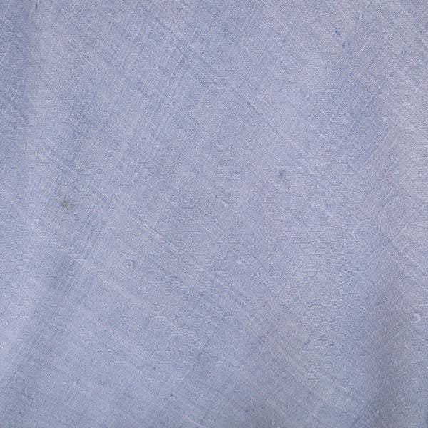 プラダ イタリア製 シルク ミディ丈 フレアスカート 38 水色 PRADA レディース