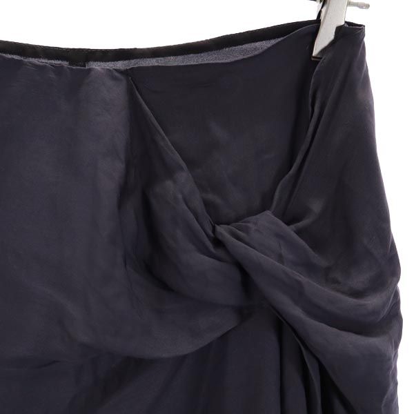 シーバイクロエ ミニ丈 シフォン スカート 2 黒 SEE BY CHLOE レディース