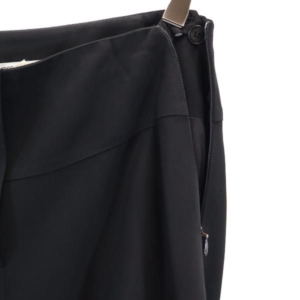 Emporio Armani エンポリオアルマーニ イタリア製 ミニ丈 フレアスカート 40 黒 レディース