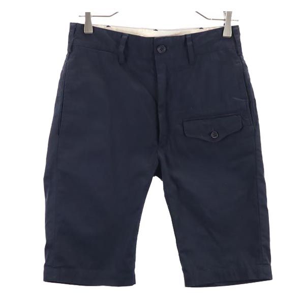 Engineered Garments エンジニアードガーメンツ USA製 コットン ショートパンツ w28 紺 NEW YORK メンズ
