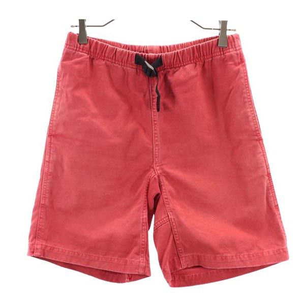 Gramicci グラミチ アウトドアショートパンツ S 赤 クライミング メンズ
