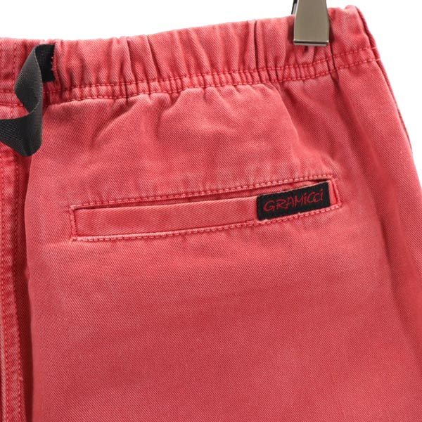 Gramicci グラミチ アウトドアショートパンツ S 赤 クライミング メンズ