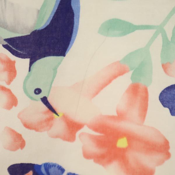 Paul & Joe Sister ポールアンドジョーシスター 総柄 ミニ丈 フレアスカート 36 ベージュ×ピンク×緑 レディース