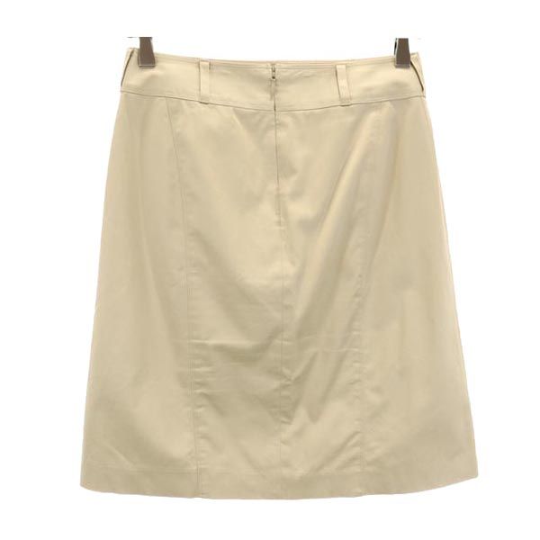 BURBERRY BLUE LABEL バーバリーブルーレーベル 日本製 三陽商会 ミニ丈 台形 スカート 38 ベージュ系 レディース