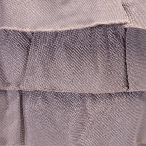 MIUMIU ミュウミュウ イタリア製 ミニ丈 段々 フリルスカート 38 パープル系 バックジップ レディース