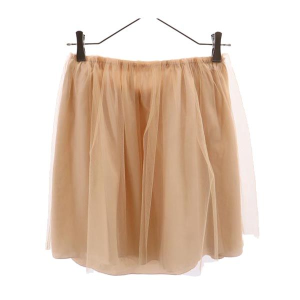 RED VALENTINO レッドヴァレンティノ ミニ丈 レース フレアスカート 38 サーモンピンク レディース