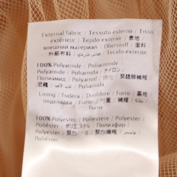 RED VALENTINO レッドヴァレンティノ ミニ丈 レース フレアスカート 38 サーモンピンク レディース