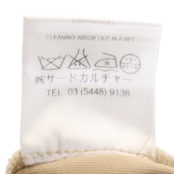 GIVENCHY ジバンシィ ミニ丈 台形 スカート 38 ベージュ系 バックジップ レディース