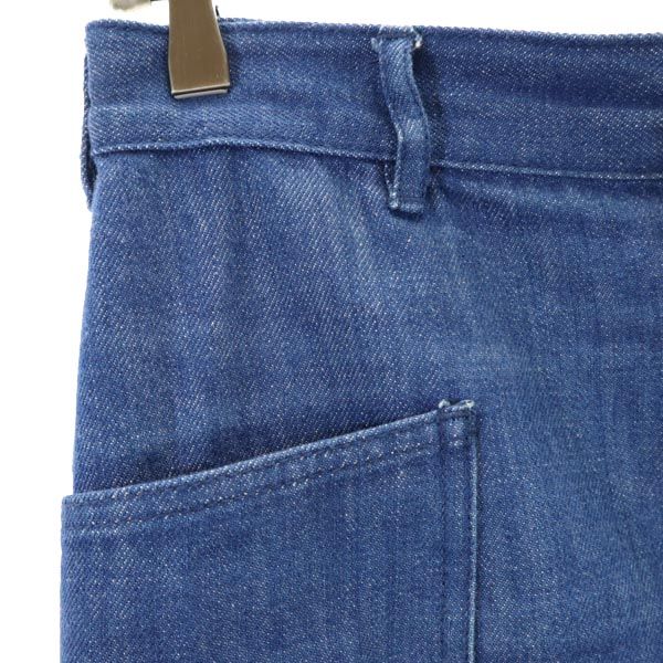 HYKE ハイク 日本製 ミディ丈 デニム タイトスカート 2 レディース