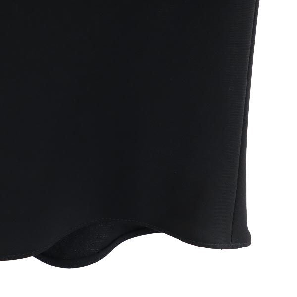 GIORGIO ARMANI ジョルジオアルマーニ イタリア製 ミディ丈 スカート 44 黒 レディース