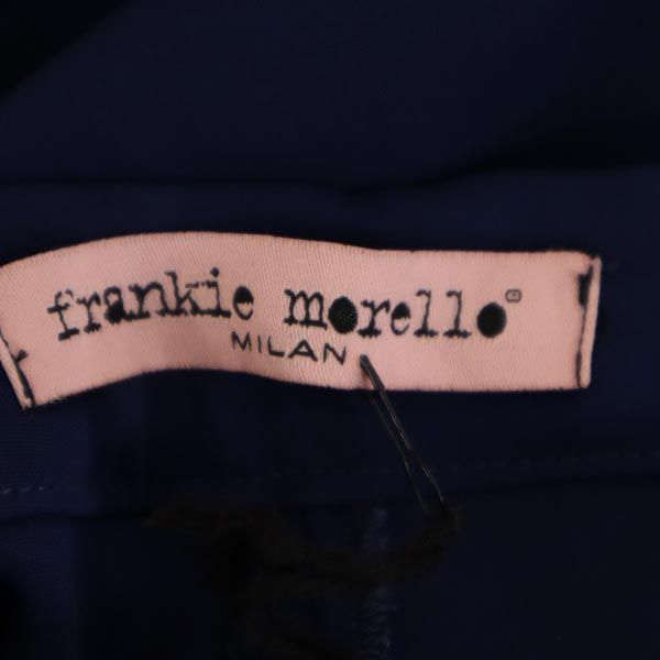 未使用 frankie morello フランキーモレロ イタリア製 ミニ丈 タイトスカート 38 ブルー レディース