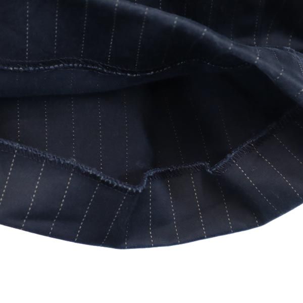 BURBERRY BLUE LABEL バーバリーブルーレーベル 三陽商会 ストライプ ショートパンツ 38 ネイビー レディース
