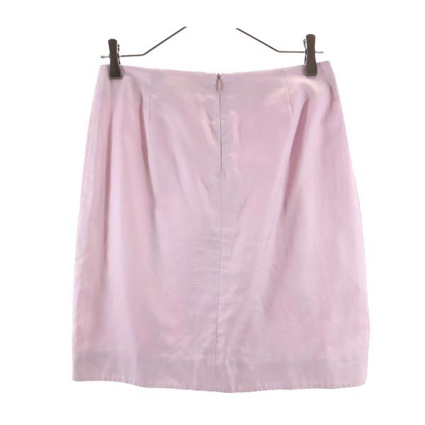 MAX MARA マックスマーラ ミニ丈 台形 スカート 36 ピンク系 レディース