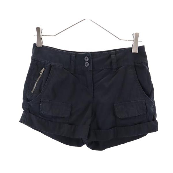 ARMANI EXCHANGE アルマーニエクスチェンジ ショートパンツ 黒 レディース