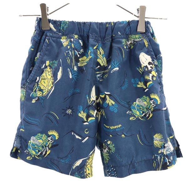 THE NORTH FACE ノースフェイス 総柄 パンツ ネイビー系 水着 キッズ