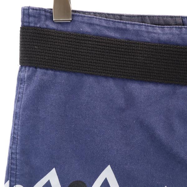 STUSSY ステューシー ショートパンツ S ネイビー系 ロゴ レディース