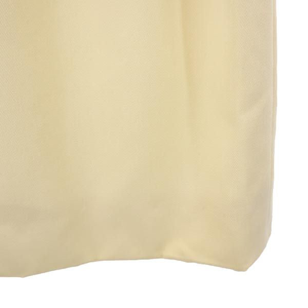 YVES SAINT LAURENT イヴサンローラン ウール100％ ミディ丈 タイトスカート L ベージュ サイドジップ レディース