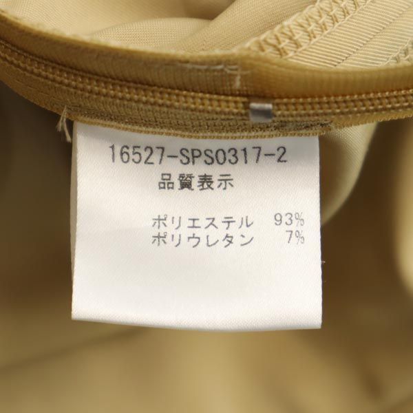 FOXEY NEW YORK フォクシー ニューヨーク 日本製 ミディ丈 スカート ベージュ サイドジップ レディース