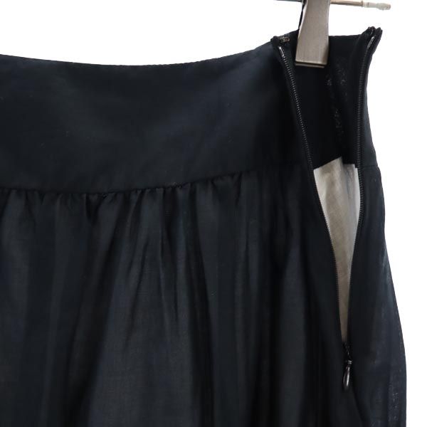 MICHAEL MICHAEL KORS マイケル マイケルコース 刺繍 ミディ丈 スカート 4 ネイビー レディース