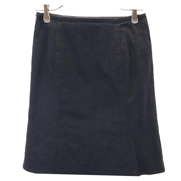 BURBERRY BLUE LABEL バーバリーブルーレーベル 三陽商会 ミニ丈 スカート 36 黒 レディース